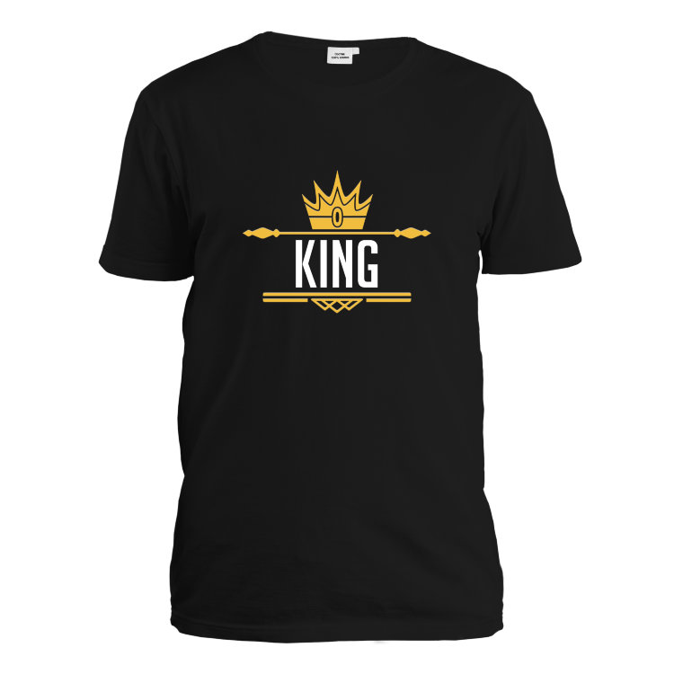 Man t-shirt &quot;King&quot; 