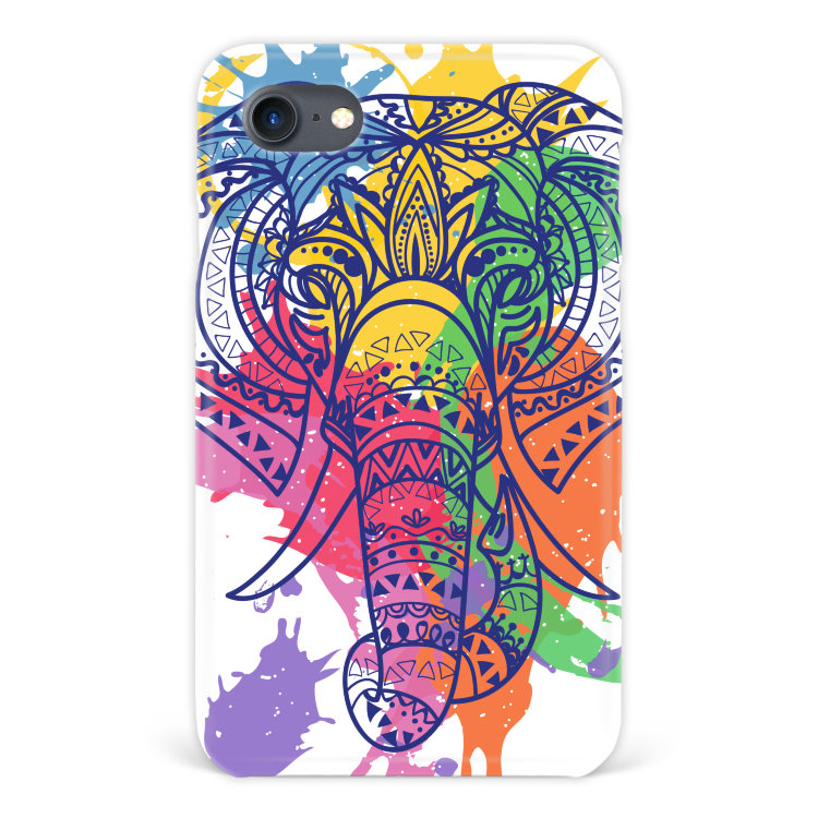 Чехол для iPhone 7 &quot;Индийский слон&quot; №31 