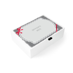 Подарочная коробка (размер M) №95