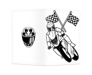 Обложка на паспорт №124