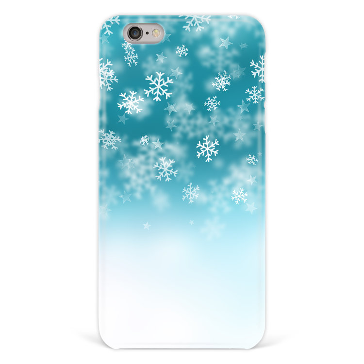 Case for iPhone 6 plus &quot;Snowflakes&quot; №110 