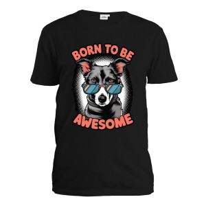 Футболка мужская "Рожденный быть потрясным"