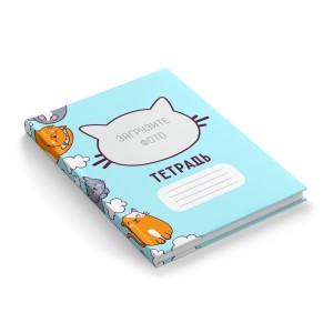 Тетрадь 40 листов "Котики"