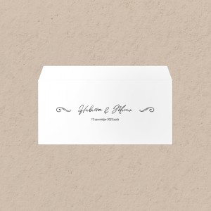 Свадебный конверт Е65 "Вечер в саду"