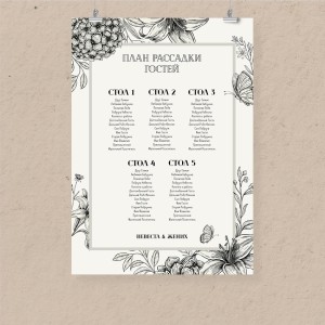 План рассадки А1 №20