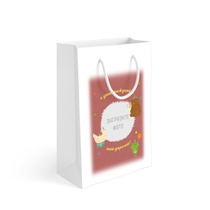 Пакет подарочный 23х36х10 см "Праздник в лесу"