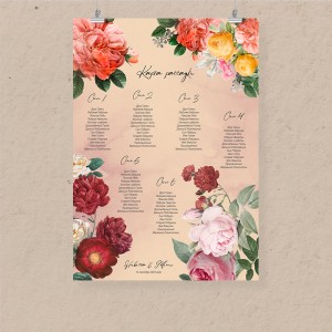 План рассадки А1 "Вечер в саду"