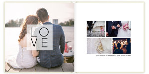 Photobook Modern Wedding 30x30 sm
