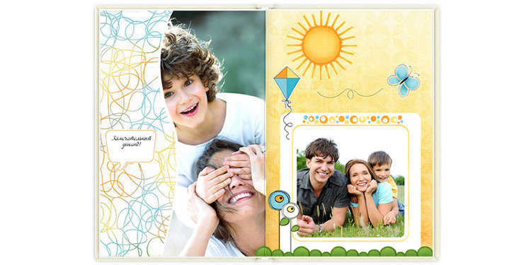 Фотокнига Детская семейная 20x30 см