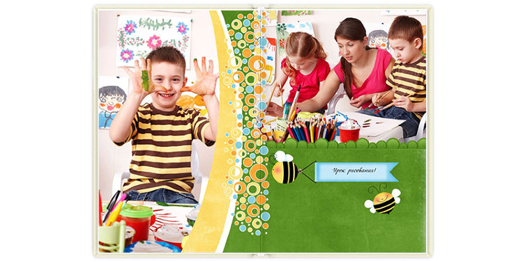 Фотокнига Детская семейная 20x30 см