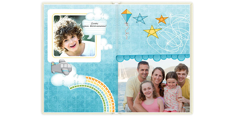 Фотокнига Детская семейная 20x30 см