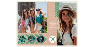 Фотокнига Kraft Travel 20x30 см
