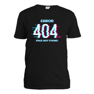 Футболка мужская "Eror 404"
