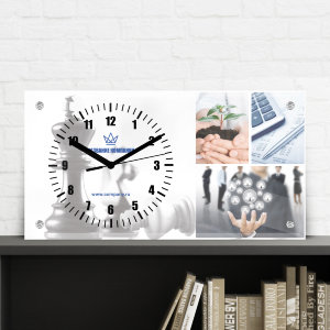 Table clocks with a photo 298х158 mm №20