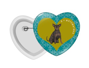Значок "Сердце" "Собачки"