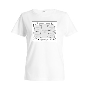 Футболка женская с фото "Свадебная"