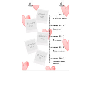 Плакат А2 "Наша история" 