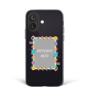 Чехол для iPhone 16 "Геометричная рамка" №14