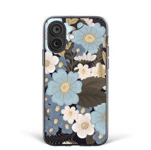 Чехол для iPhone 16 "Цветочный принт" №16