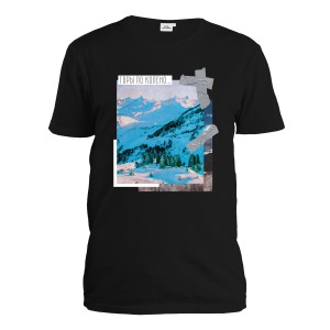 Футболка мужская "Горы по колено"