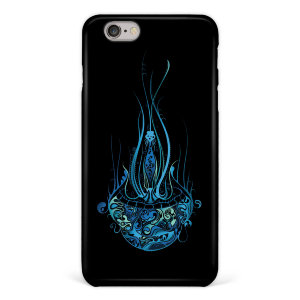 Чехол для iPhone 7 "Медуза" чёрный №72