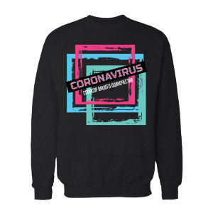 Свитшот "Coronavirus спонсор вашего одиночества"