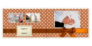 Фотокнига Свадебная 30x20 см