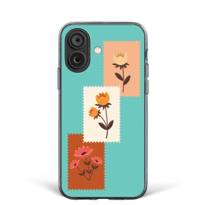 Чехол для iPhone 16 "Цветочный принт" №19