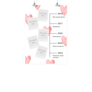 Плакат А3 "Наша история"