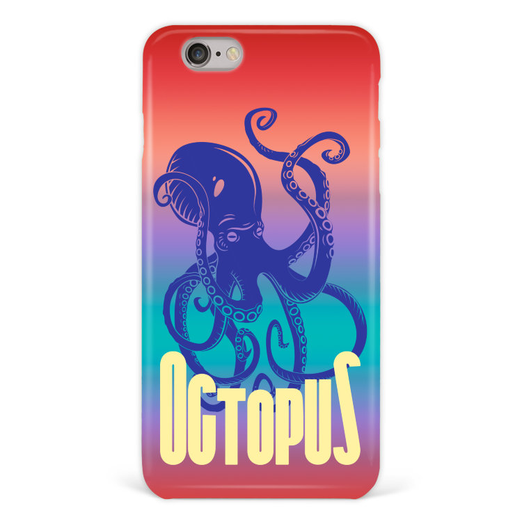 Case for iPhone 7 &quot;Octopus&quot; №77 