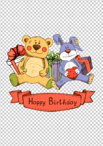 DTF термонаклейка А4 "Плюшевый"