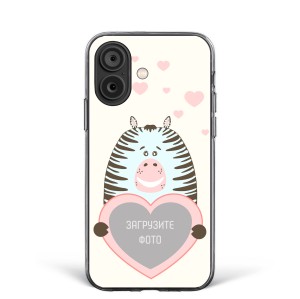 Чехол для iPhone 16 "Зебра" №21