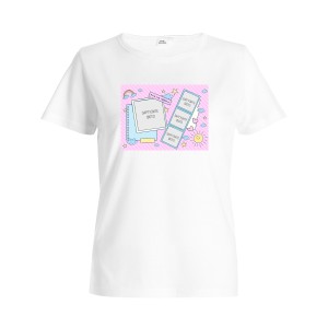 Футболка женская с фото "Носи под сердцем"