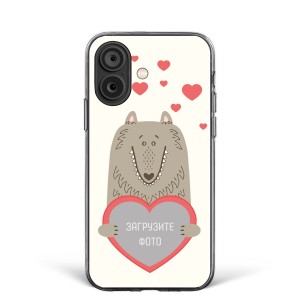 Чехол для iPhone 16 "Волк" №24