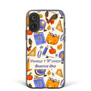 Чехол для iPhone 16 "Школа для ученицы" №25