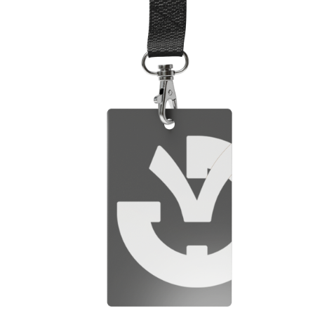 Бейдж пластиковый