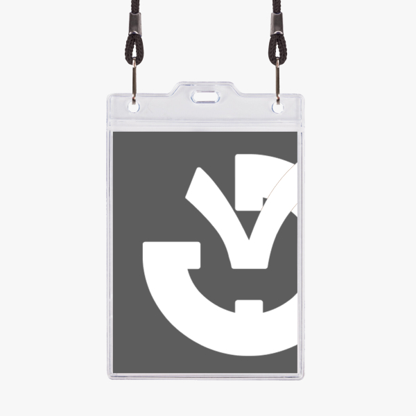 Бейдж полиграфический