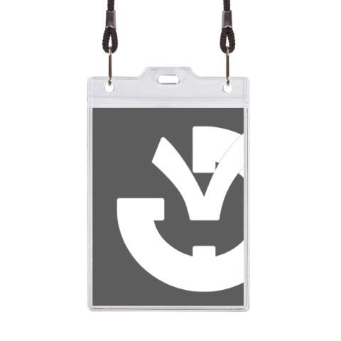 Бейдж полиграфический