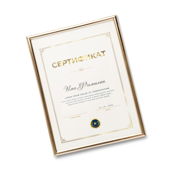 Грамоты с тиснением