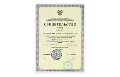 Свидетельства