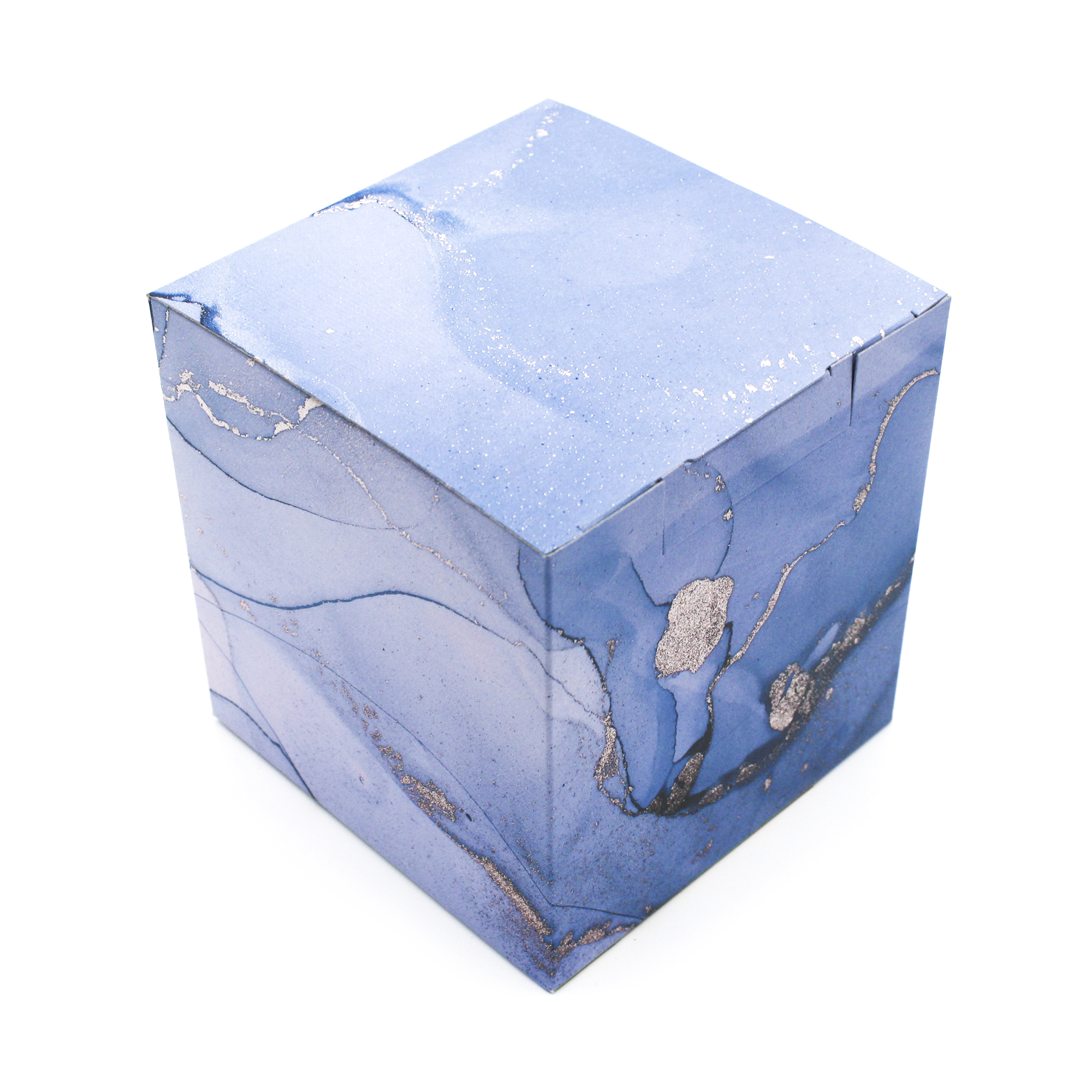 Подарочная коробка №3 "Голубой мрамор" (+190 руб.)